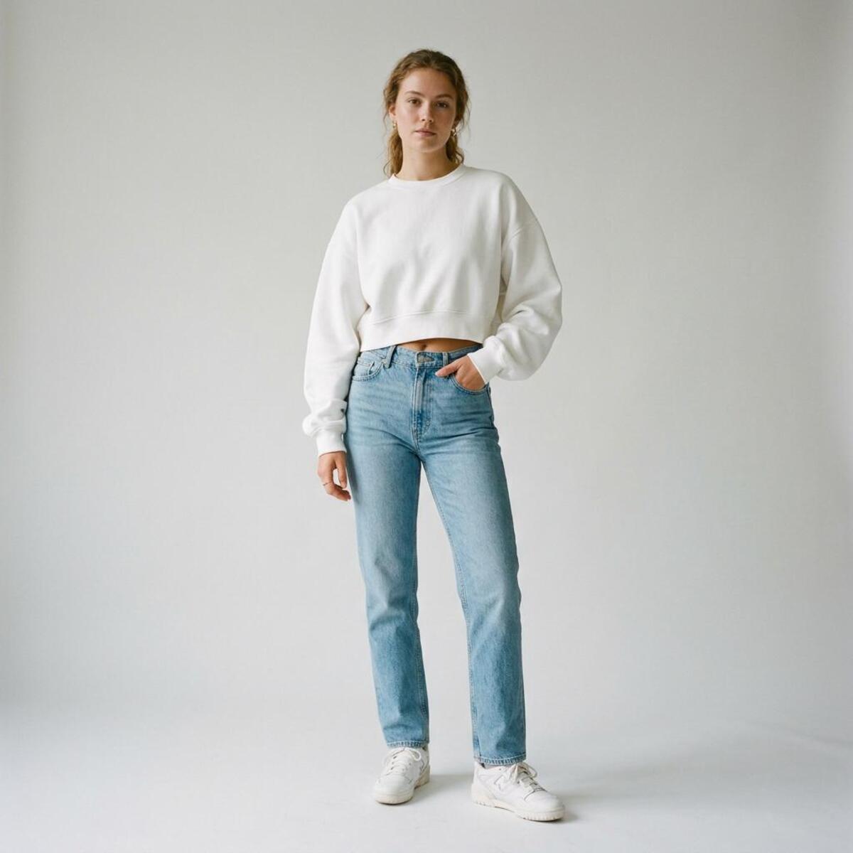 Cropped Sweatshirt