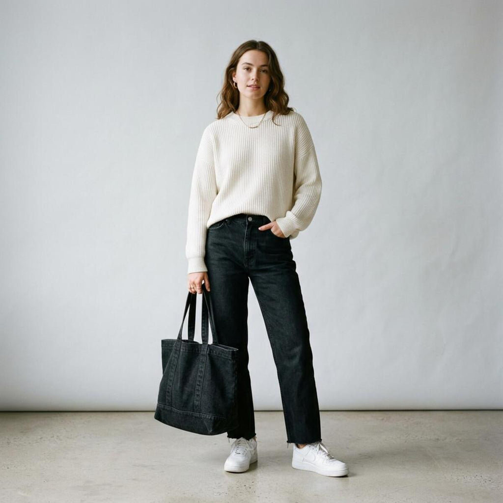 Denim Tote Bag