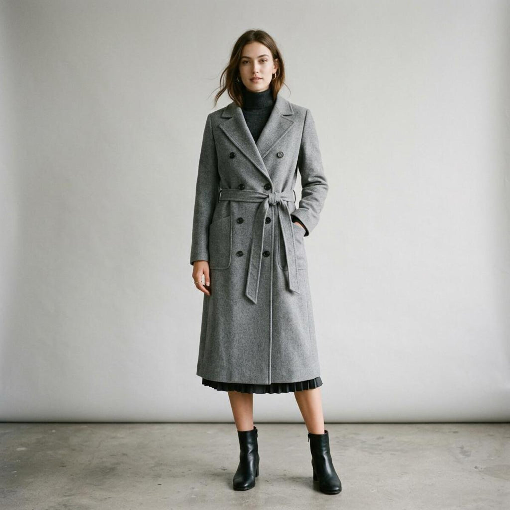Double-Breasted Coat