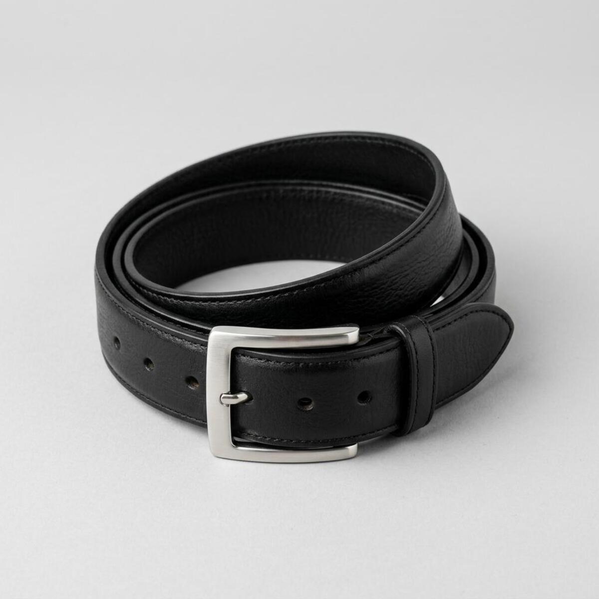 Leather Belt Black