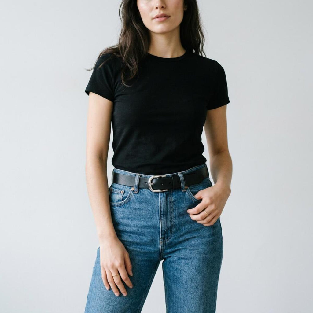Leather Belt Black