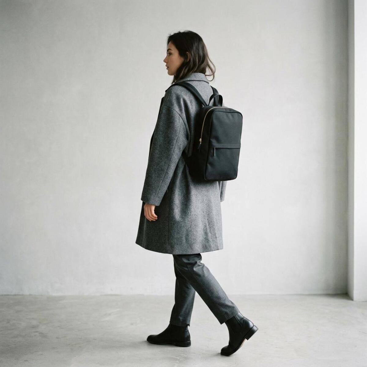 Minimal Backpack Black