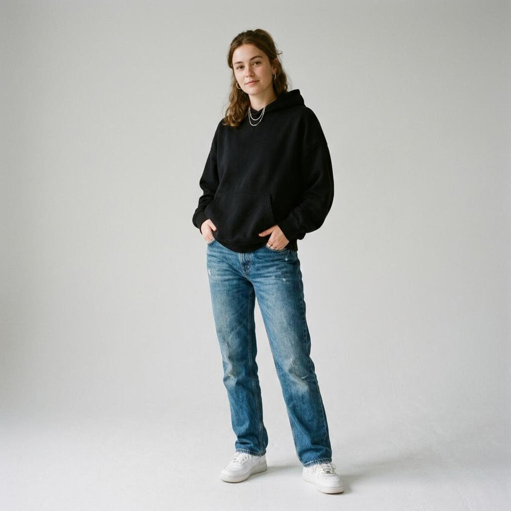 Oversize Hoodie Black