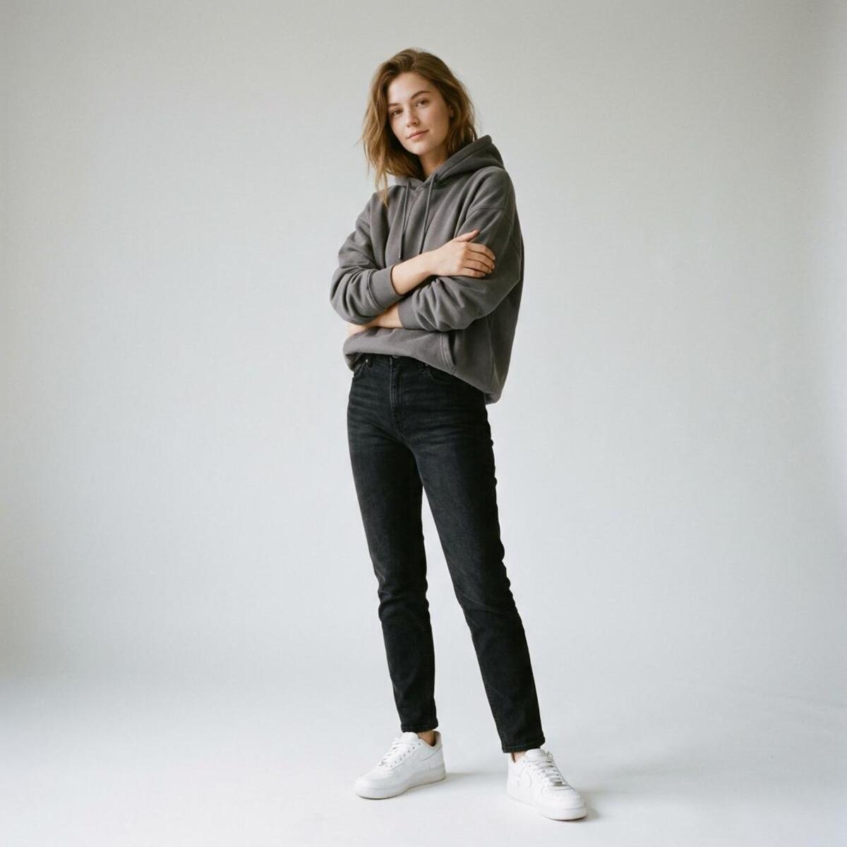 Oversize Hoodie Gray