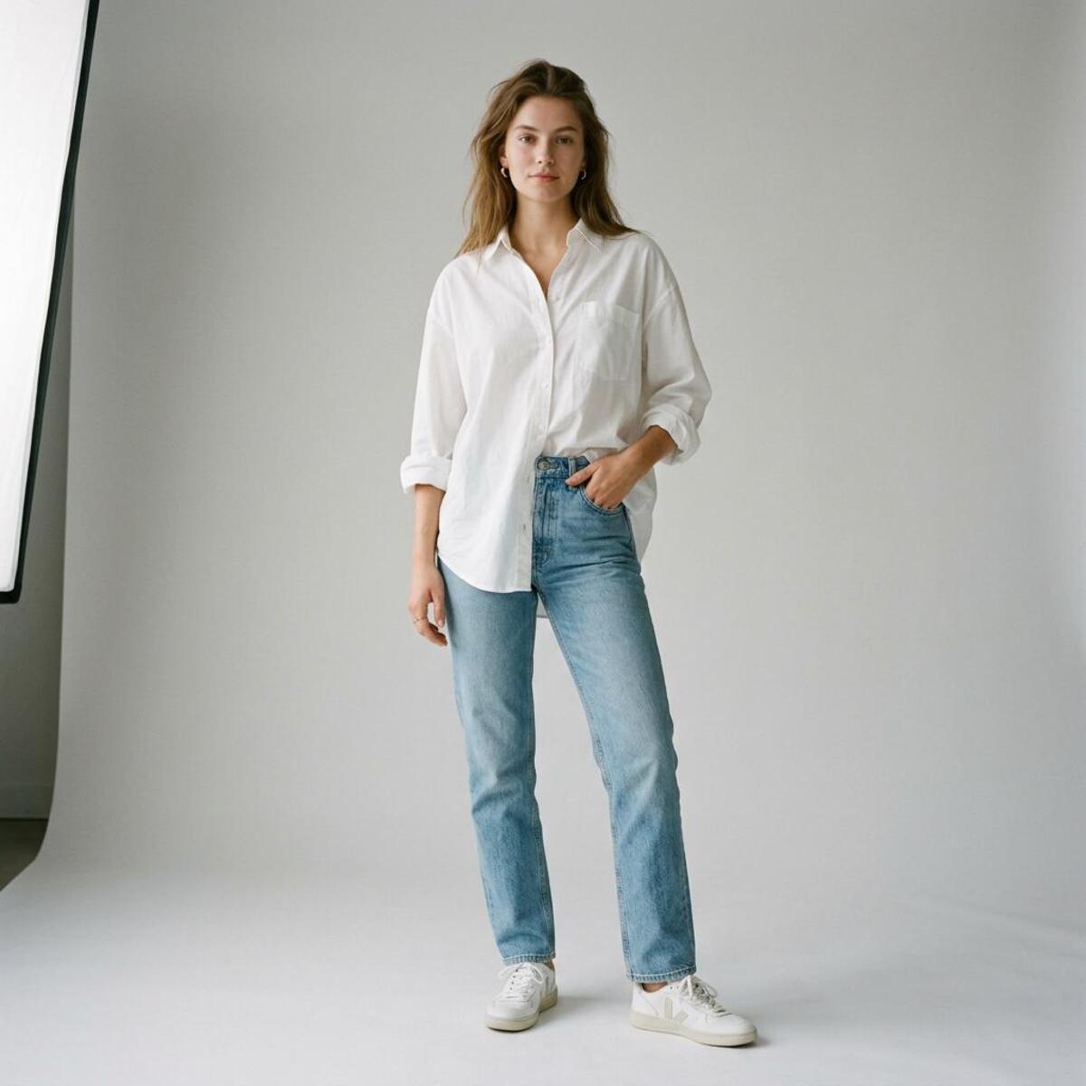Oversize Shirt White