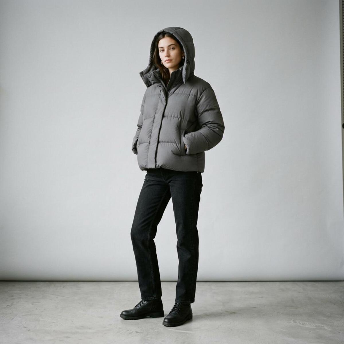 Short Puffer Jacket