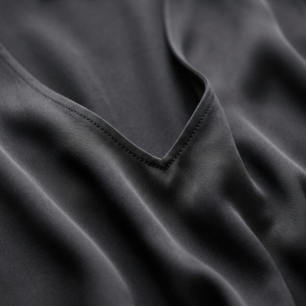 Silk Blouse Black